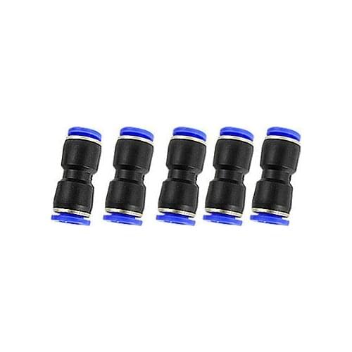 5 Pcs 8mm Pneumatic One Touch Push In Straight Fittings