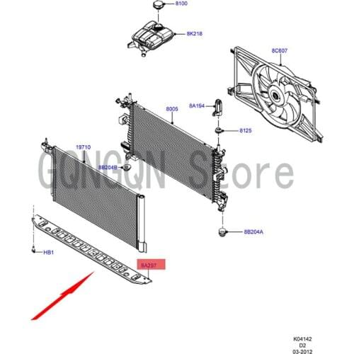 CAR Water Tank Bracket Bracket Radiator For dMo nd eoF oc us Water Tank Clip Gantry Frame Water Tank Frame Water Tank Trim
