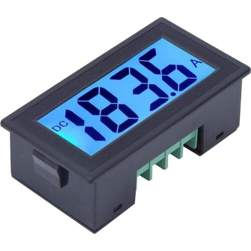 Digital Voltage Tester LCD Display Voltmeter Panel Precision Volt Monitor for Measuring Voltmeter (DC 0-200MV)