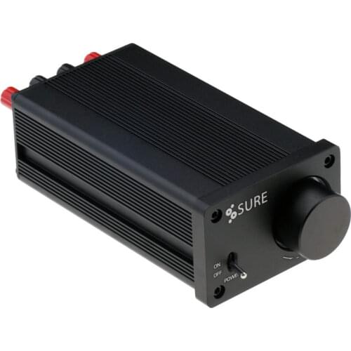 SURE 2x15W dual-channel stereo TA2024 Class D digital power amplifier, Signal Noise Ratio: 90dB