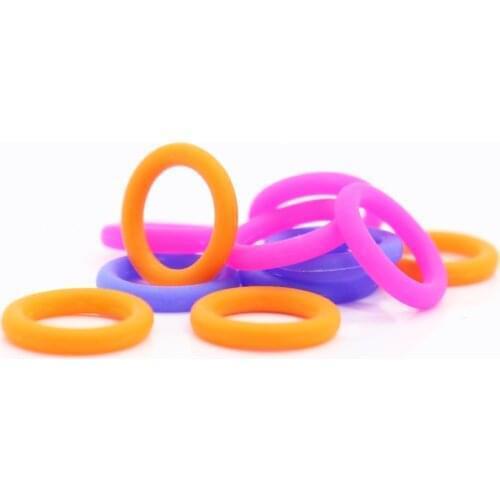 CS1.9mm Silicone O RING OD 11/12/13/14/15*1.9 mm 50PCS O-Ring VMQ Gasket seal Thickness 1.9mm ORing Blue Pink Orange Rubber