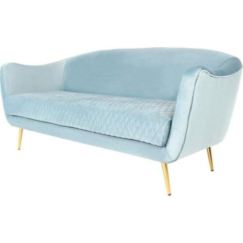 Sofa DKD Home Decor Polyester Metal Chic (174 x 84 x 79 cm)