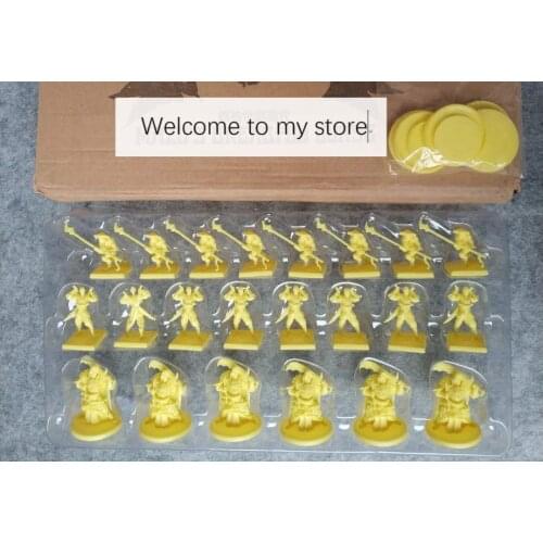 Pvc figure model toy warchess table game mazu tragety set