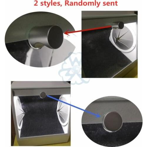 Good quality Dental Grinding Polishing Box Lapping Protector Sandblasting Dust-proof Case Dental Sandblaster Dust Collector