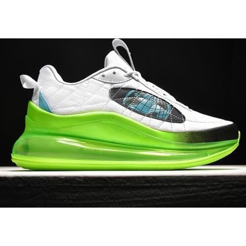 New Mens Air Cushion Sneakers Breathable Running Shoes Trendy Hard-wearing Sports Shoes Outdoor Antiskid Damping Jogging Shoes