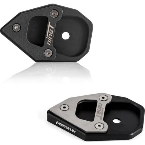 Motorcycle Kickstand Foot Side Stand Extension Pad Support Plate Enlarge Stand For BMW R Nine T R nineT RnineT RNINET 2017 2018