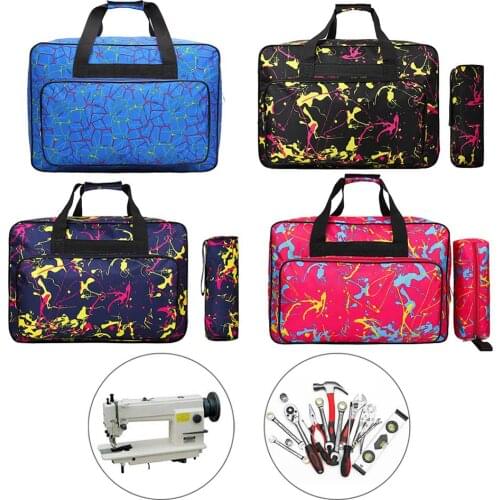 Large Capacity Sewing Machine Bag Travel Portable Storage Bag Sewing Machine Bags Multifunctional Sewing Tools Hand Bags New