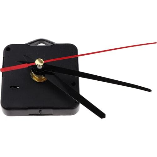 Include Time Hands Quartz DIY Wall Clock Movement Mechanism Battery Operated DIY Repair Parts Replacement(Including Pointers)