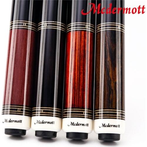 High Quality Mcdermott Handmade Billiard Pool Cues Stick 12.5mm 11.5mm Tip 100 Years Old Wood Shaft China
