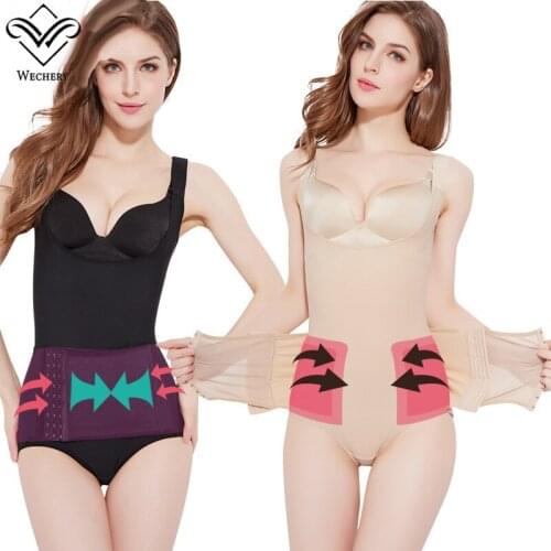 Wechery Cinta Womens Lingerie Underbust Corrective underwear With Slimming Belt S-3XL Plus Size Waist Trainer Body Shaper