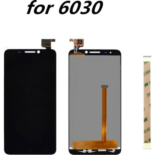 For Alcatel One Touch Idol OT6030 6030 6030D LCD Assembly Display + Touch Screen Panel Replacement for Alcatel 6030X Cell Phone