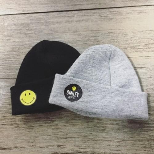 1PCS Fashion Blyth Hat Black Gray Smile Flexible Cap for 1/6 BJD Dolls Clothes Accessories