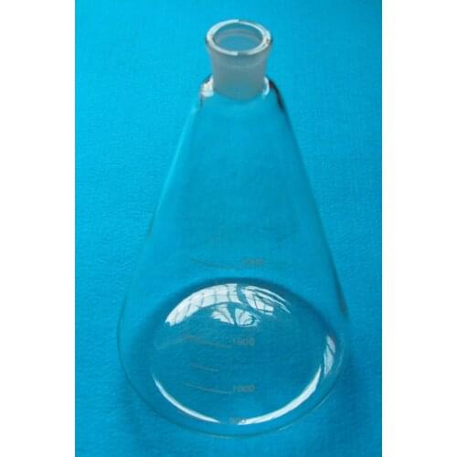 2000ml,24/29,Glass Erlenmeyer Flask,2 L,Conical Bottle,Laboratory Glassware