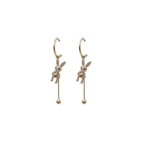 2020 fashion new cute rabbit Earrings long Korean elegant high quality Earrings
