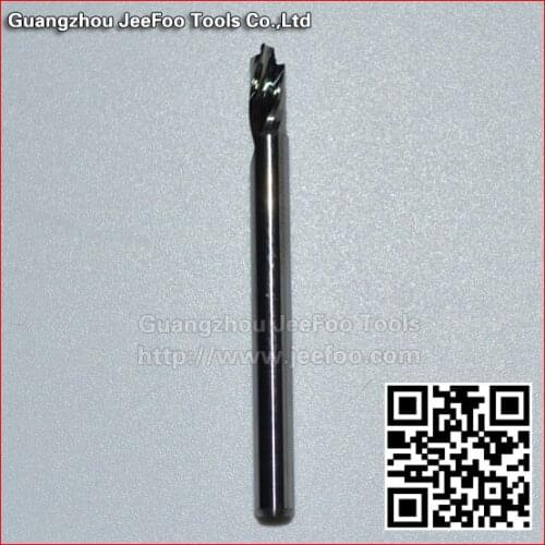 3.175*6(L1=5-L2=1) Acrylic One Flute Spiral Bits/ Cnc Router Cutter/cut tools bits