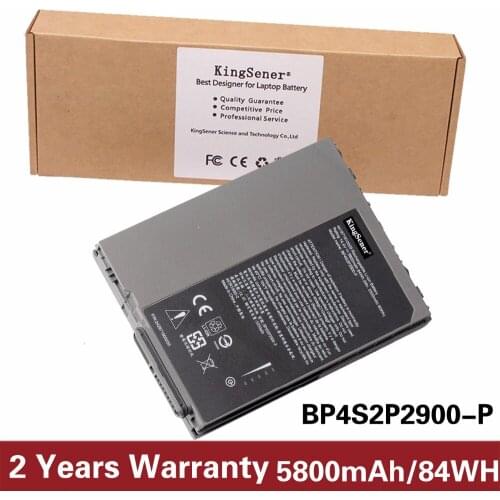 KingSener New BP4S2P2900-P Laptop Battery for Getac RX10 Rugged Tablet PC BP4S1P2100-S 14.4V 5800mAh/84WH Free 2 Years Warranty