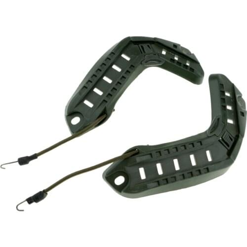 ARC Fast Helmet Accessory Rail Connector Helmet Side Rails Guide Picatinny Adapter ABS Plastic