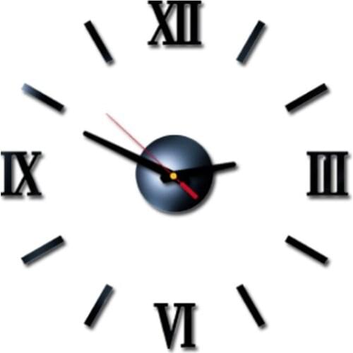 Large Home Wall Clock 3D DIY Clock Acrylic Mirror Stickers Home Decoration Living Room Quartz Needle Self Adhesive Hanging Watch