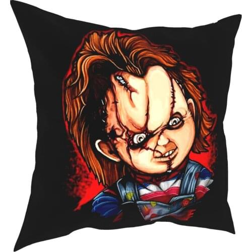 Seed Of Chucky Freakshow Children Play Pillowcover Decoration Cushions Throw Pillow for Sofa Polyester Double-sided Printing
