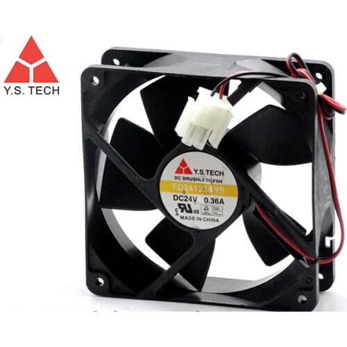 FD241238HB 120*120*38 24V 0.36A 12cm dual ball converter fan
