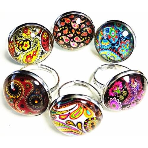 Jiangzimei Women's Silver Rings