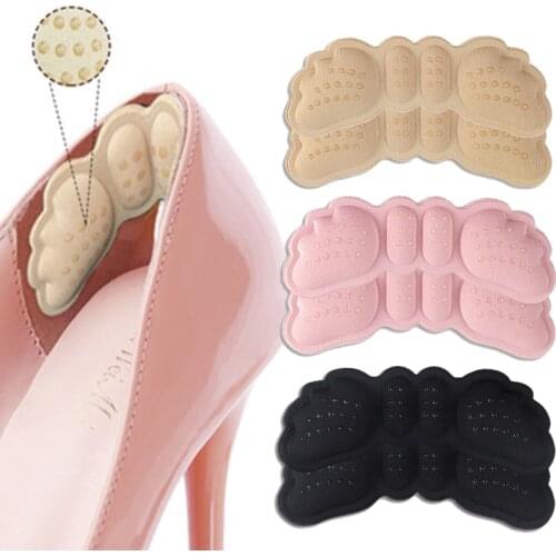 1Pairs Women Insoles for Shoes High Heels Adjust Size Adhesive Heel Liner Grips Protector Sticker Pain Relief Foot Care Inserts