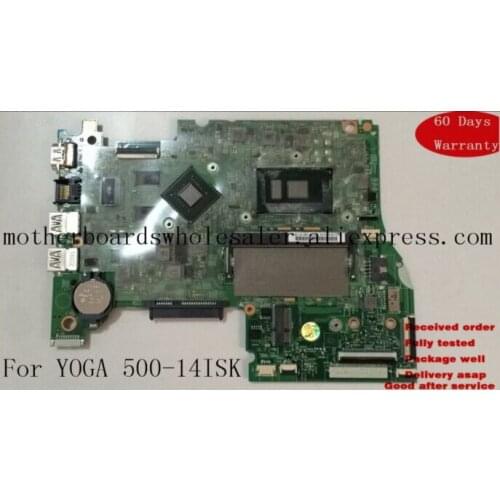 Laptop Motherboard Mainboard Tested Working For Lenovo YOGA 500-14ISK Motherboard 5B20K36384 I5-6200U 2G WIN