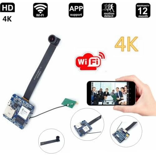 4K mini wifi camera youtube video micros camcorder indoor wifi camera for drone small camera Motion Detec Professional Factory