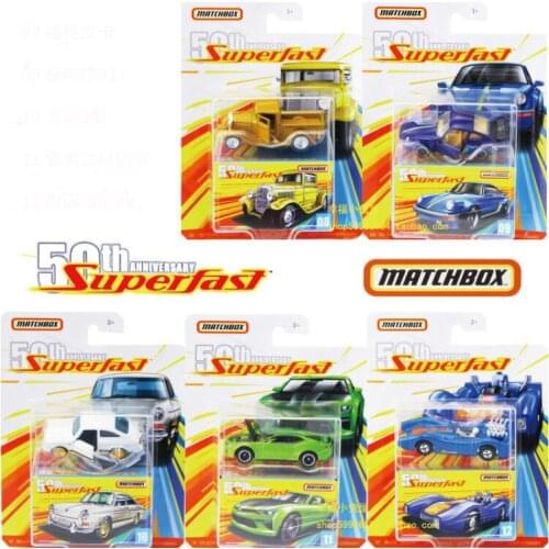 Matchbox Mattel Superfast Express Series 50th Anniversary Collection Model Gbj48 Toy Car Matchbox Car Kids Toys Boys Model Car