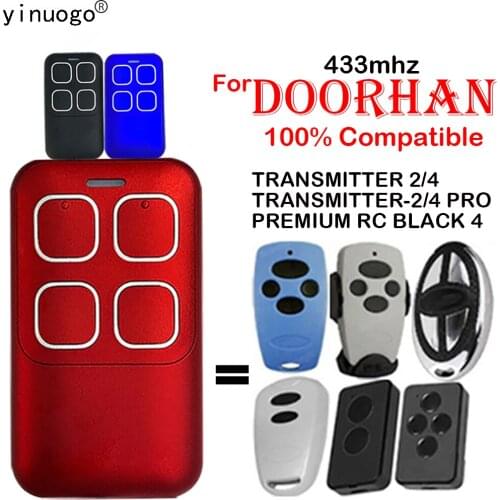 NEW Doorhan Transmitter 2,Transmitter 4,Transmitter 2-pro/4-pro Door Remote Control Replacement 433mhz Remote Control for Gate