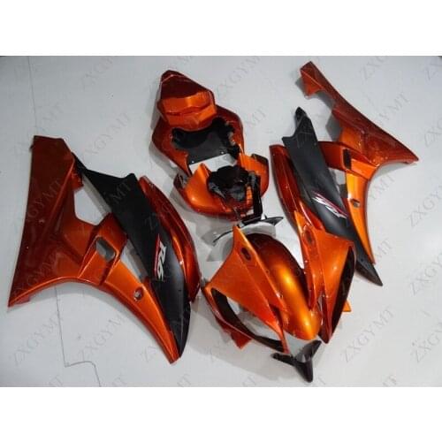 Fairing YZFR6 2006 - 2007 Orange Red Black Plastic Fairings YZF R6 06 Body Kits YZFR6 2006