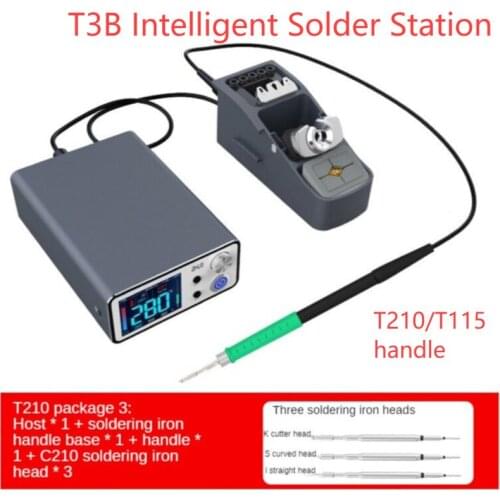 AIXUN T3B Nano Soldering Station Rapid Heating With JBC 115 210 Soldering Tip for Integrated Circuit Component Welding Repair