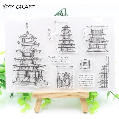 YPP CRAFT Mixed Transparent Clear Silicone Stamps for DIY Scrapbooking/Card Making/Kids Fun Decoration Supplies