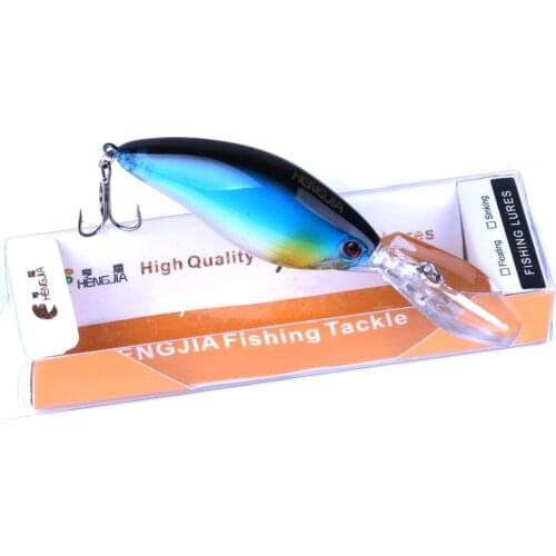 8Pcs Floating Deep Diving Crankbait Fishing Lures 17.8g/10.5cm Lifelike Wobblers Peche Isca Artificial Fishing Tackle