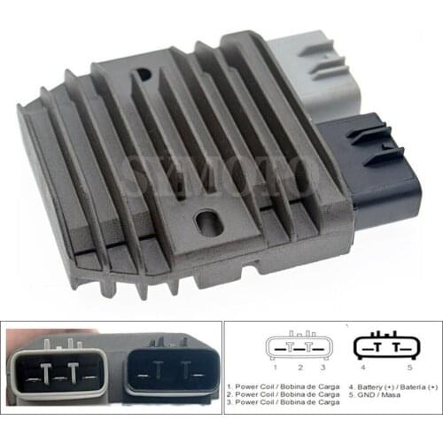 For Polaris Ranger Crew 400 500 570 800 900 RZR 4 4X4 6X6 S EFI EPS RGE Midsize Power Steering Voltage Regulator Rectifier 12V
