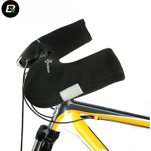 RockBros Winter Cycling Gloves Windproof Waterproof Mountain Road Bike Gloves Handlebar Covers Bicycle Gloves Guantes Ciclismo