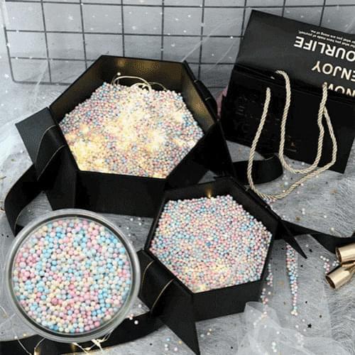 2-9mm Foam Balls Polystyrene Styrofoam Balls DIY Snow Mud Particles Accessories Slime Balls Small Tiny Foam Bead for Foam Filler