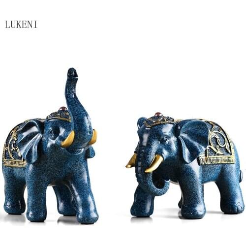 EUROPEAN LUCKY LOVERS ANIMAL DECORATION CREATIVE LIVING ROOM TV CABINET WINE CABINET DECORATION ART DECORATION