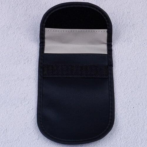 Mobile Cell Phone Car Keyless RF Signal Shielding Blocking Bag Car Fob RFID Jammer Shield Pouch Anti Radiation Case