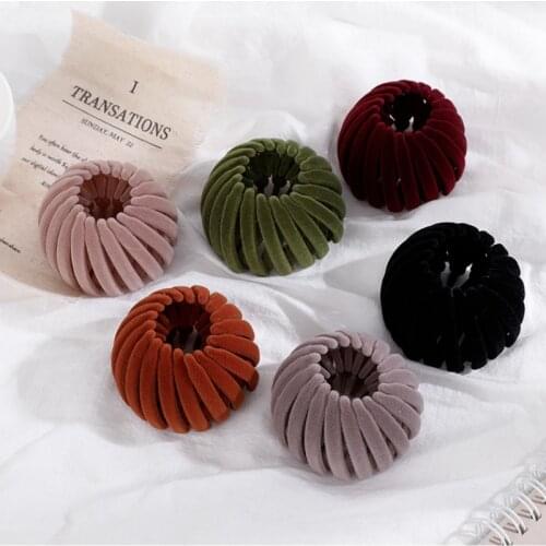 2021 Women Solid Color Magic Shark Bundle Hair Tool Hair Braiding Tool Hair Accessories Creative Hairclip for Girl Decoration