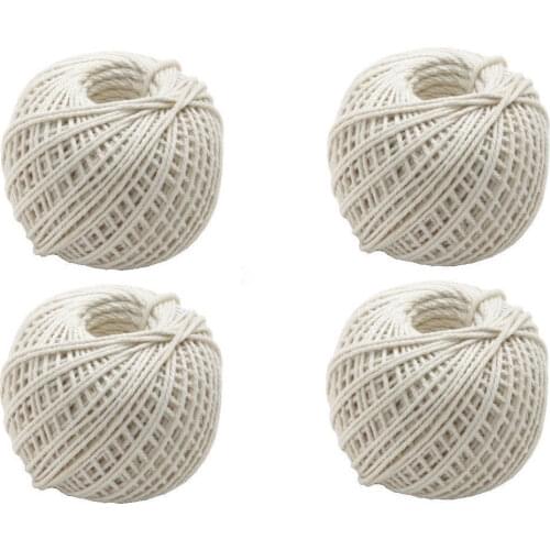 110-Feet Cooking Butchers Cotton Twine Meat Prep Trussing Turkey Strings Kitchen BBQ Tools Meat Poultry Roasting Strings NEW