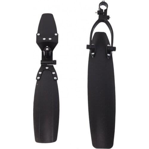 2Pcs Adjustable Mountain Road Bike Mudguard Front Rear Fenders Bicycle Accessory