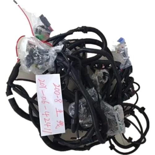 20Y-06-42411 Wire Harness of Excavator PC200-8 External Wiring Harness