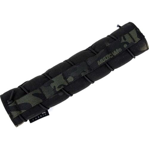 2353 Tactical Camouflage 22cm Airsoft Suppressor Cover Quick Release Genuine Crye Multicam Tropic / Woodland