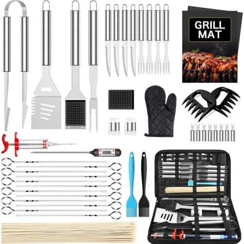 45 pcs Family Barbecue Tool Set Stainless Steel Grill Combo Tools