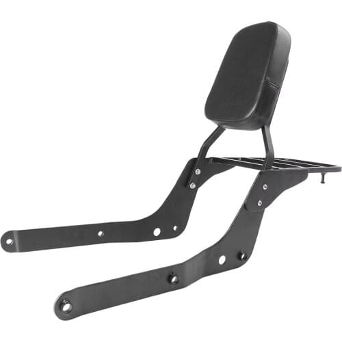 Motorcycle Passenger Backrest Sissy Bar Luggage Rack for Honda Shadow VT750C Aero 2004 2005 2006 2007 2008 2009 2010 2011 2012