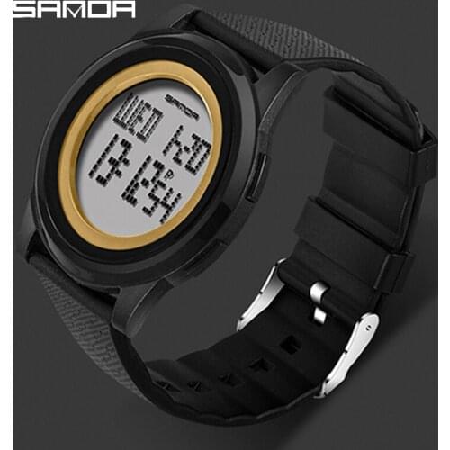 SANDA Watch 337 Fashion Professional Sports Watch Men Women Waterproof Military Watches Shock Mens Retro Analog Quartz Digital