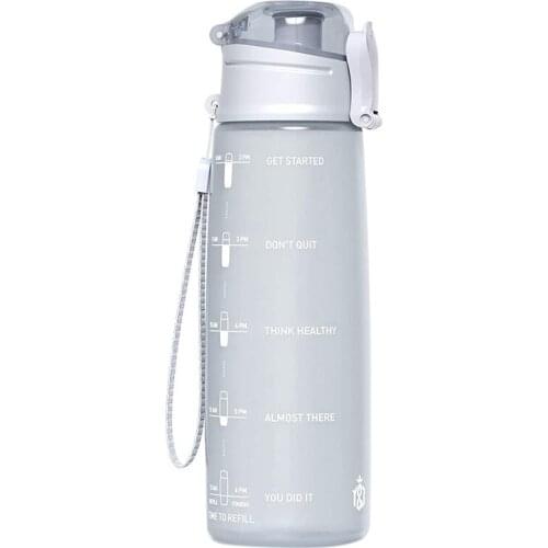 32Oz Water Bottles with Time Marker Leak-Proof BPA Free Bottles for Sport Gym Fitness Cycling
