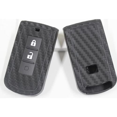 Hard-wearing Automobile Car Key Bag Storage Pouch Case Cover for Mitsubishi 13cm x 8cm x 1.5cm