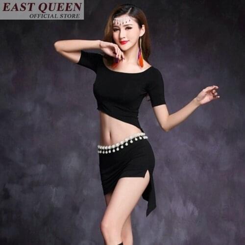 Belly bellydance Mondern dance costume ballroom dance dresses crop tops sexy skirts new feeling stage clothing 2018 FF551 A